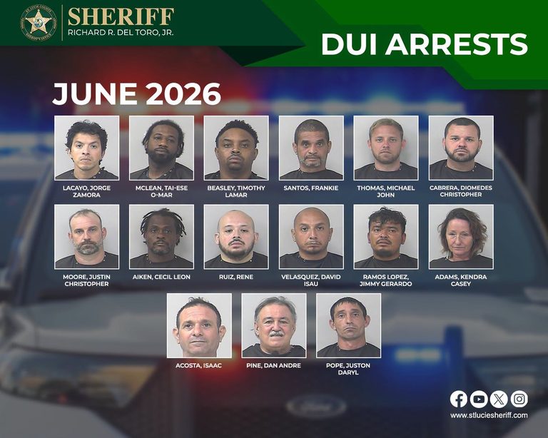 St Lucie Deputies Crack Down On Impaired Driving