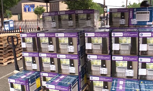 St Vincent De Paul Distributes Air Conditioners