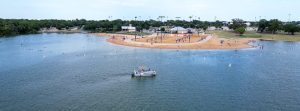 Swimmer Rescued At Little Elm Beach