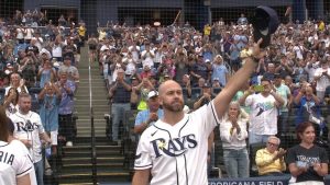 Tampa Bay Rays Retire Evan Longoria S Number 3