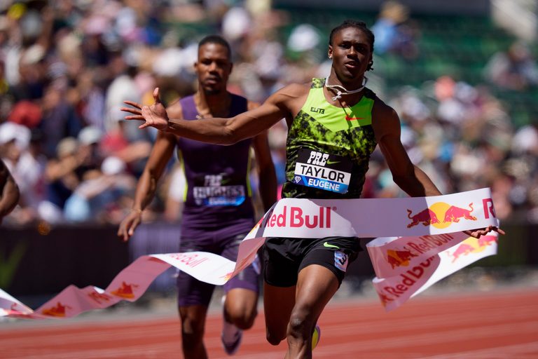 Tate Taylor Wins 200M At Prefontaine Classic