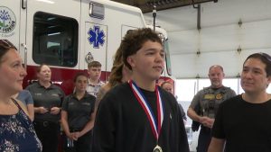Teen Honored For 911 Call