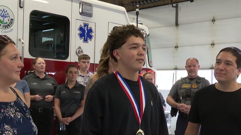 Teen Honored For 911 Call