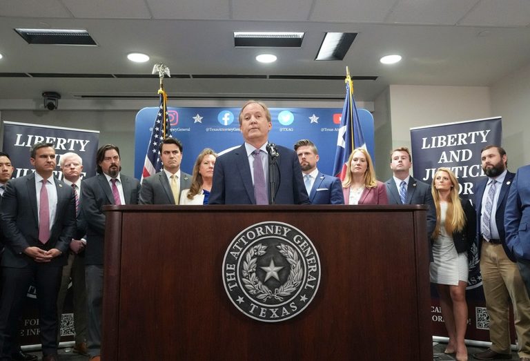 Texas Ag Ken Paxton Sues Biden Admin Over 100 Times