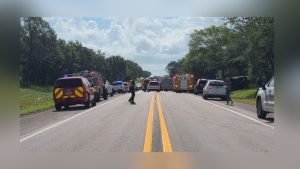 Texas Prison Bus Overturns Near Waco