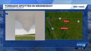 Tornado Spotted In Woodbury County Iowa