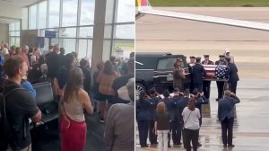 Travelers Honor Fallen Us Service Member