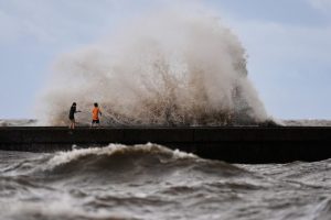 Tropical Storm Bertha Hits Louisiana