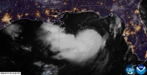 Tropical Storm Bertha Nears Gulf Coast