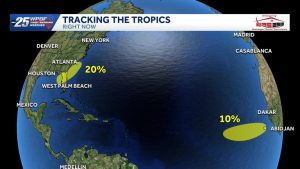 Tropical Wave Near Florida
