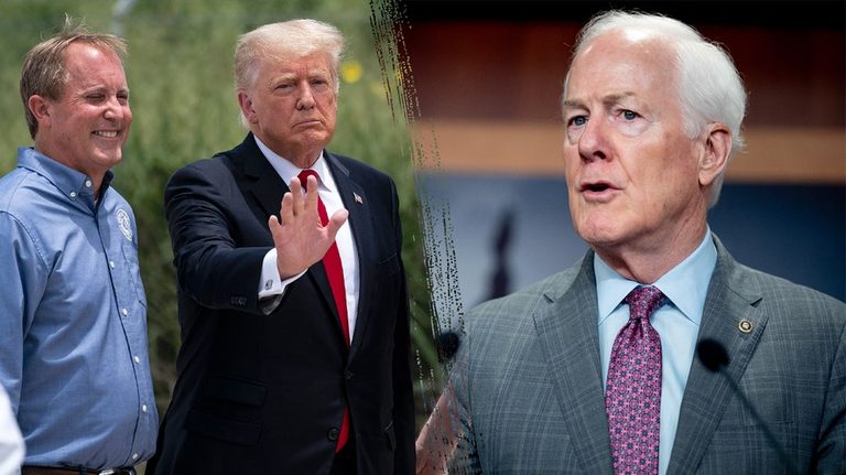 Trump Clashes With Cornyn Over Ag Nomination