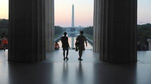Trump Hails Reflecting Pool Cleanup