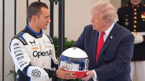 Trump Honors Indycar Drivers
