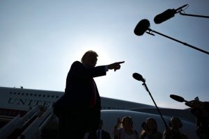 Trump Meets Press Corps Under Pressure