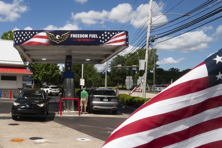 Trump Promotes Freedom Fuel Stations