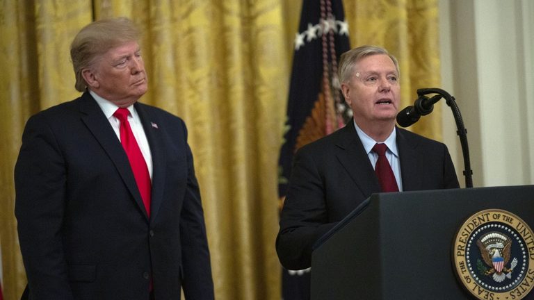 Trump Remembers Sen Lindsey Graham