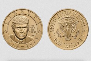 Trump S Face On New 1 Coin