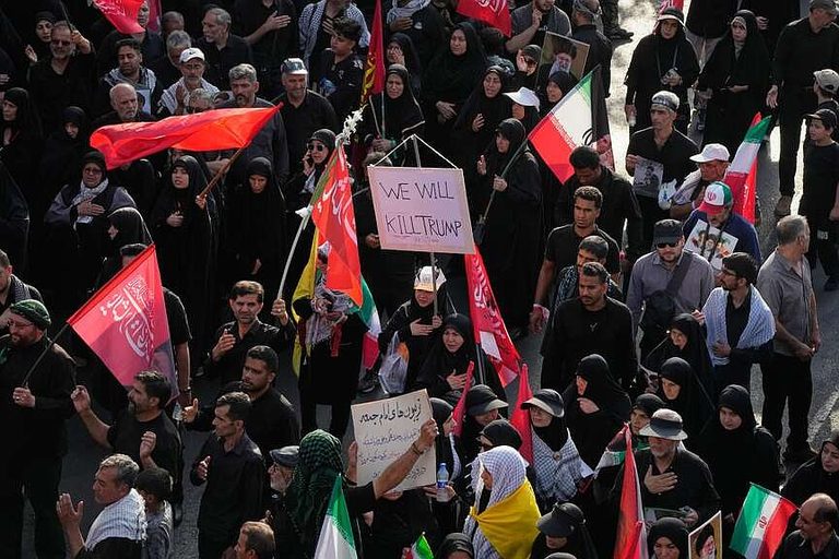 Trump Suggests Retaliation Against Iran
