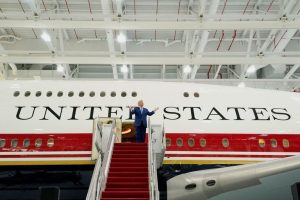 Trump Unveils New Air Force One