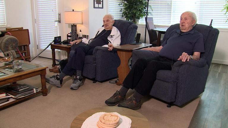 Twin Vets Celebrate 96Th Birthday