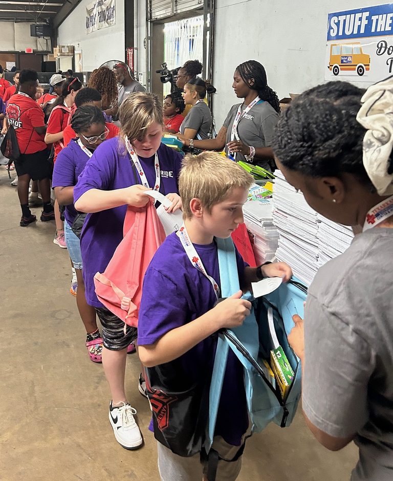 United Way S Stuff The Bus Campaign