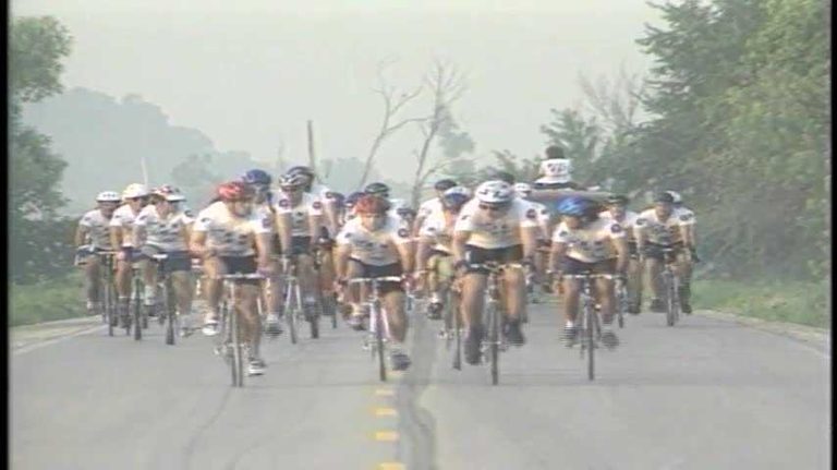 Us Air Force Cycling Team Rides In Ragbrai