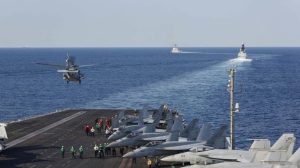 Us Navy Helicopter Makes Emergency Landing