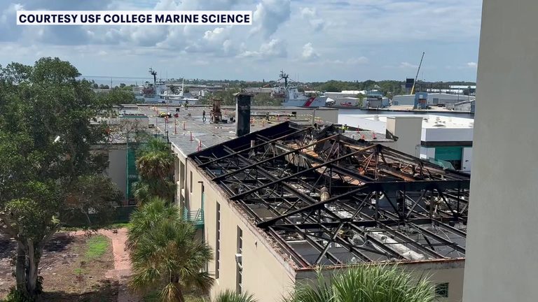 Usf Marine Science Lab Fire