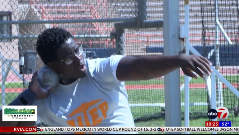 Utep S Michael Kpomassy Heads To World Athletics U20