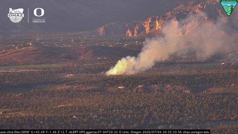 Vegetation Fire In Redmond