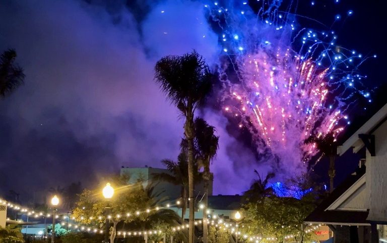 Ventura Hosts Early Fireworks Show