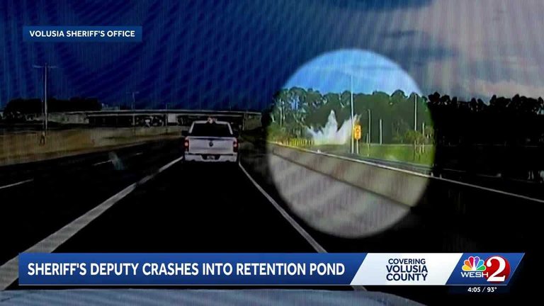 Volusia Deputy K 9 Unhurt In Patrol Vehicle Crash