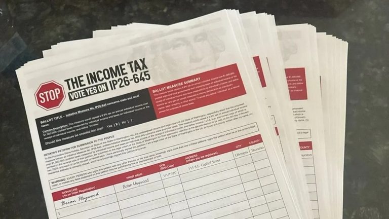 Washington Income Tax Repeal Heads To November Ballot