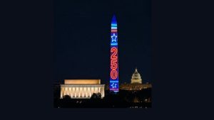 Washington Monument Projection Show