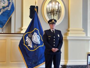 Waterbury Swears In First Female Deputy Police Chief