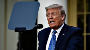 White House Condemns Staffer Accused Of Betting On Trump Speech