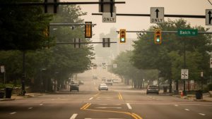 Wildfire Smoke Affects Air Quality