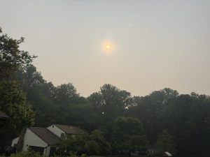 Wildfire Smoke From Canada Impacts Northwest Ohio