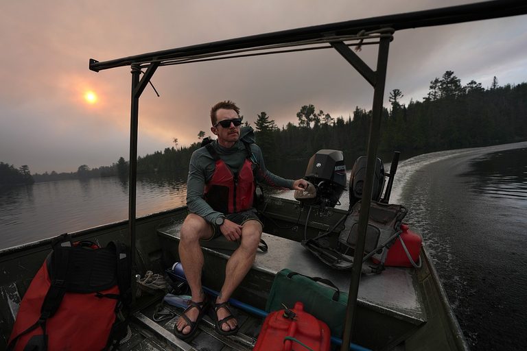 Wildfires Blanket Midwest Northeast