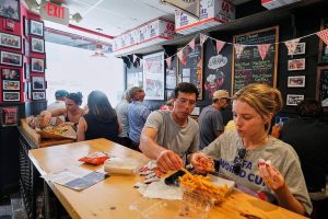 World Cup Fans Enjoy Local Cuisine