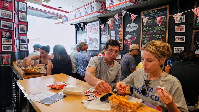World Cup Fans Enjoy Local Cuisine