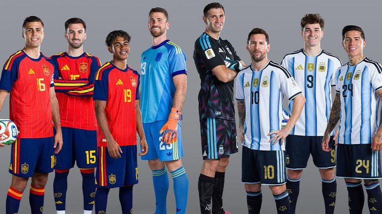 World Cup Final Spain Argentina Compete