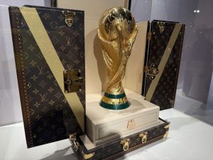 World Cup Trophy Arrives In Style