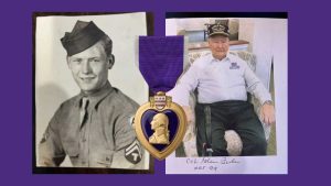 Wwii Vet Receives Purple Heart