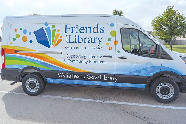 Wylie Library S Outreach Van Promotes Literacy