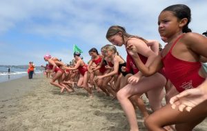 Young Lifeguards Train In Santa Barbara