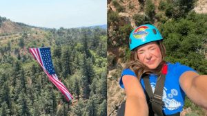 Zipliners Celebrate Independence Day