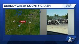 2 Dead In Fiery Crash On Turner Turnpike