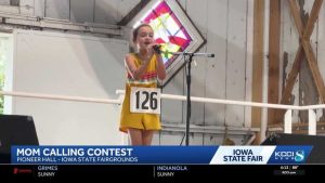 8 Year Old Wins Mom Calling Contest At Iowa State Fair