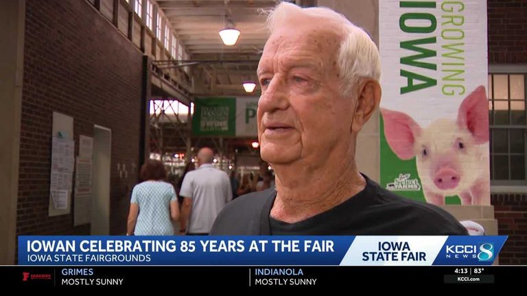 90 Year Old Hampton Farmer Reflects On 85 Years At Iowa State Fair